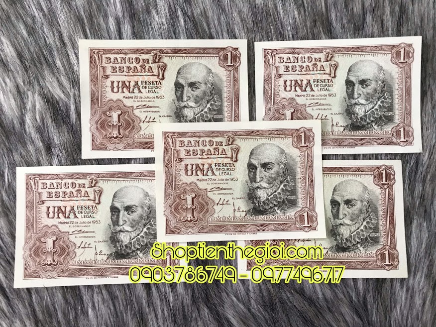 Tiền Tây Ban Nha 1 Peseta 1953