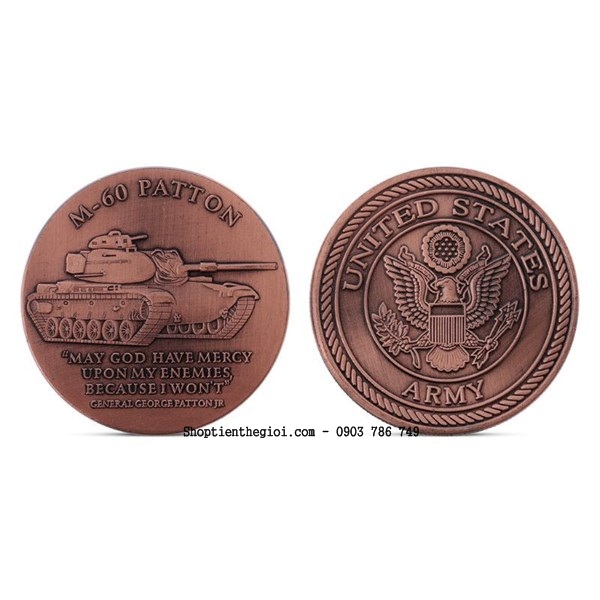 Xu Lưu Niệm Xe Tăng M60 Patton Mỹ - SP002417