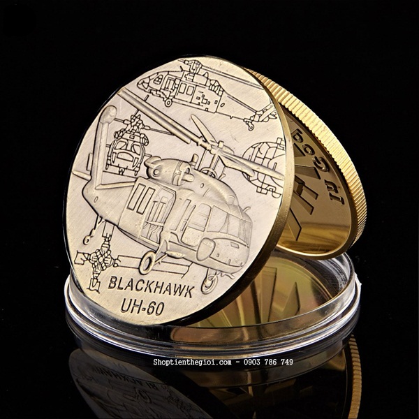Xu Lưu Niệm Trực Thăng Black Hawk UH60 Mỹ - SP002418