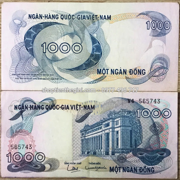 1000 đồng 1969