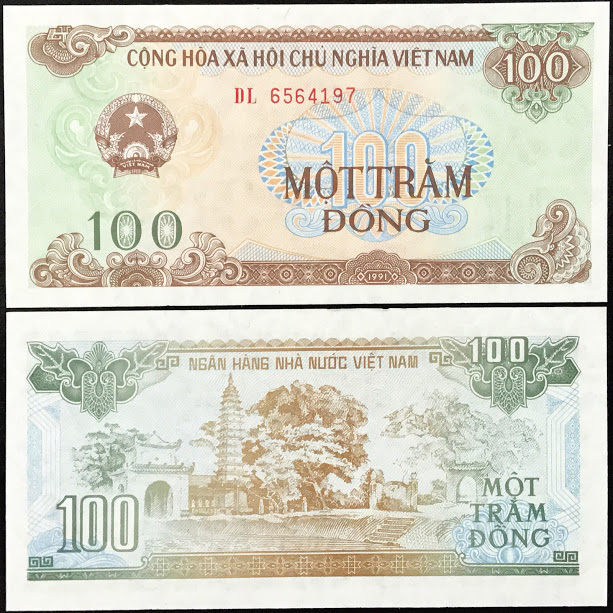 tiền 100 đồng