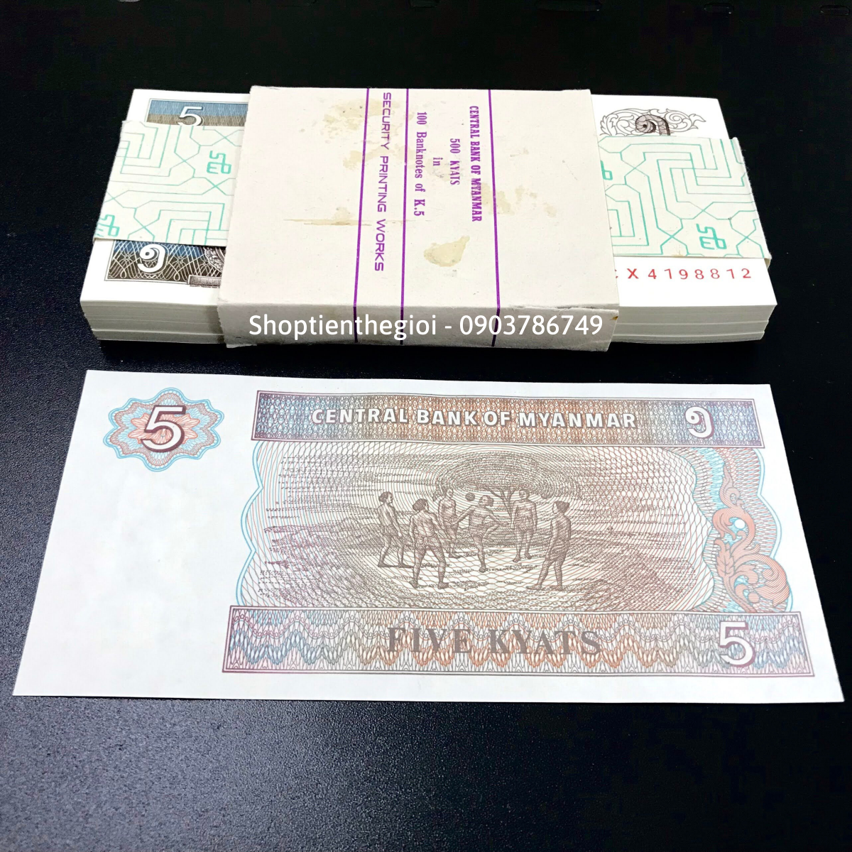Myanmar 5 Kyats 1996 UNC - TT000135