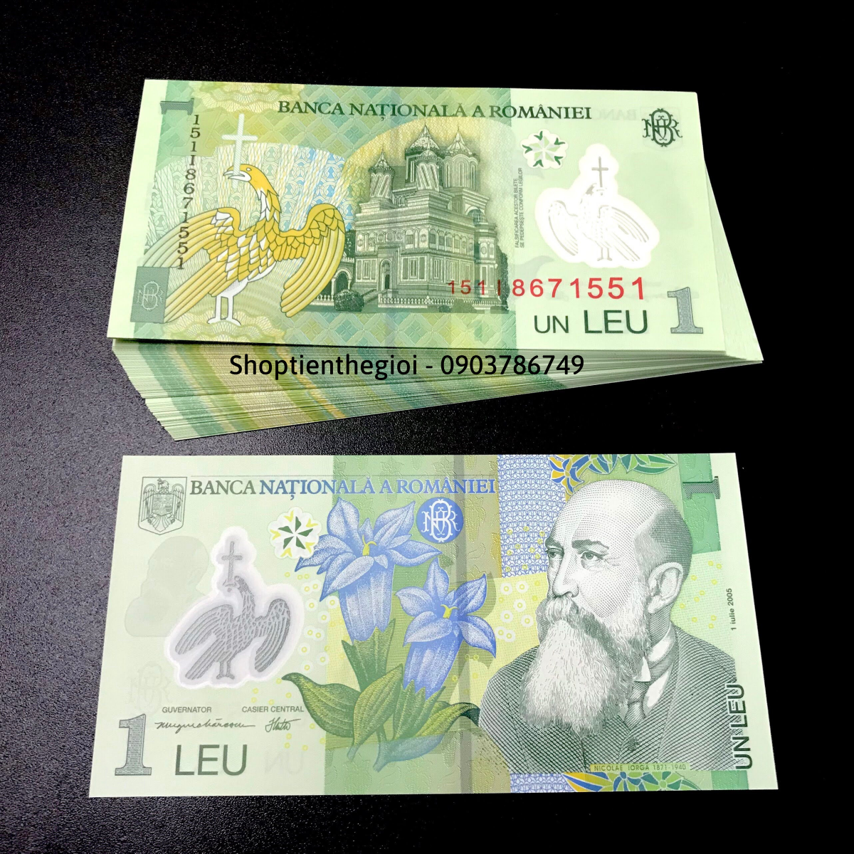 Romania 1 Leu 2005 Polyme - TT000771