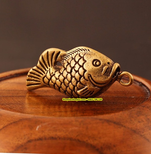 MÓC KHÓA CÁ CHÉP ĐỒNG - SP001525