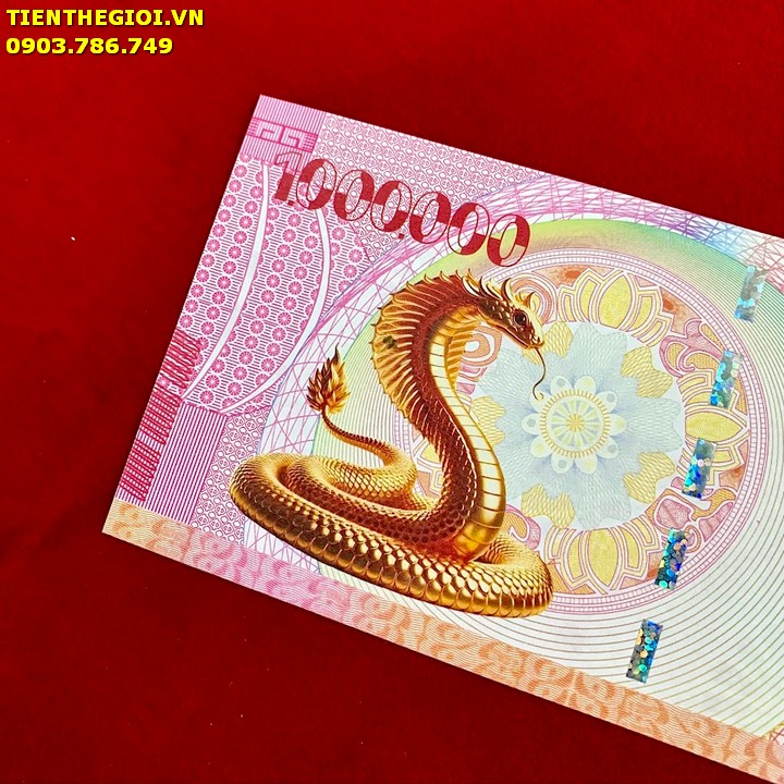 Tiền Lì Xì 1 Triệu Dola Macao Hình Con Rắn 2025 Năm Sinh