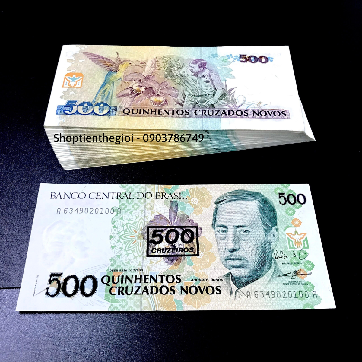 Brazil 500 Cruzados 1990 UNC - SP001693