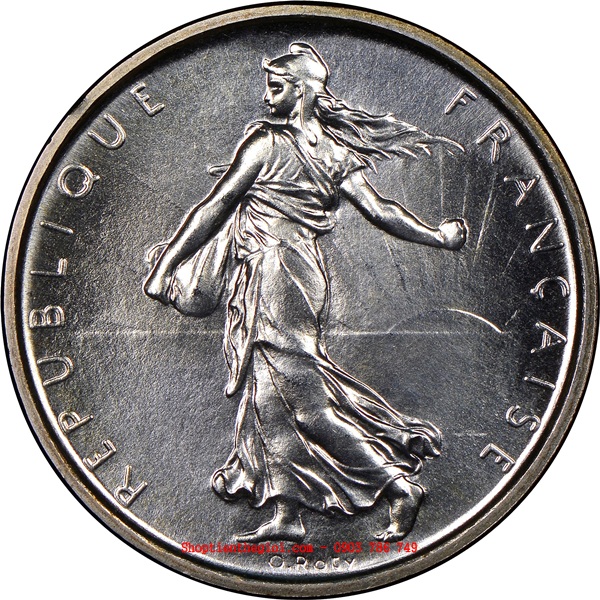 Xu France - Pháp 5 Francs 1969-2001 - SP002256