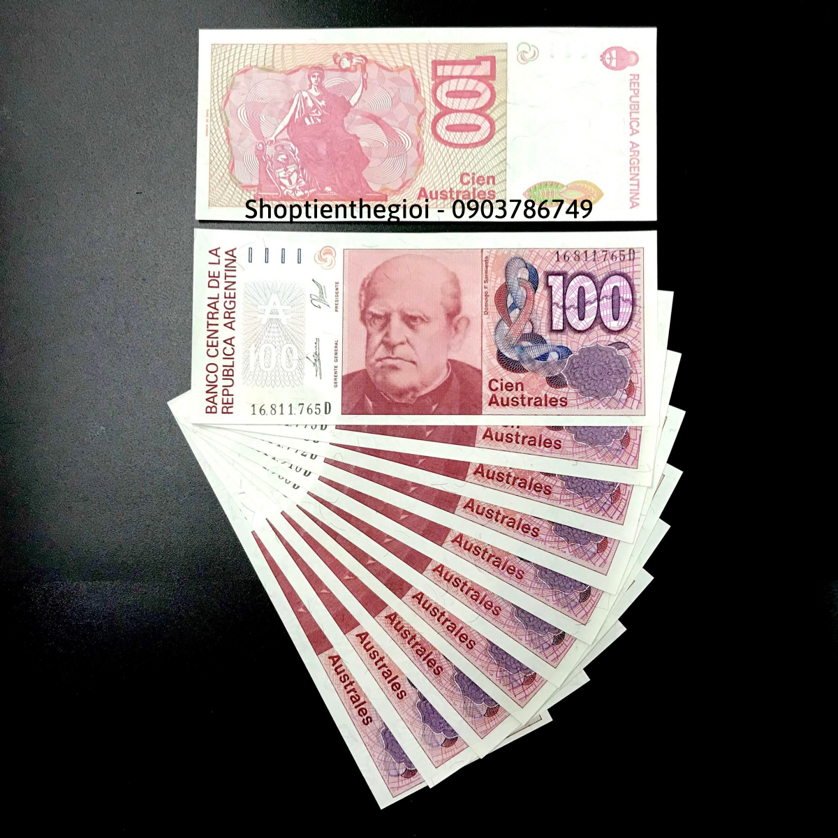 Argentina 100 australs 1985 UNC - SP001648