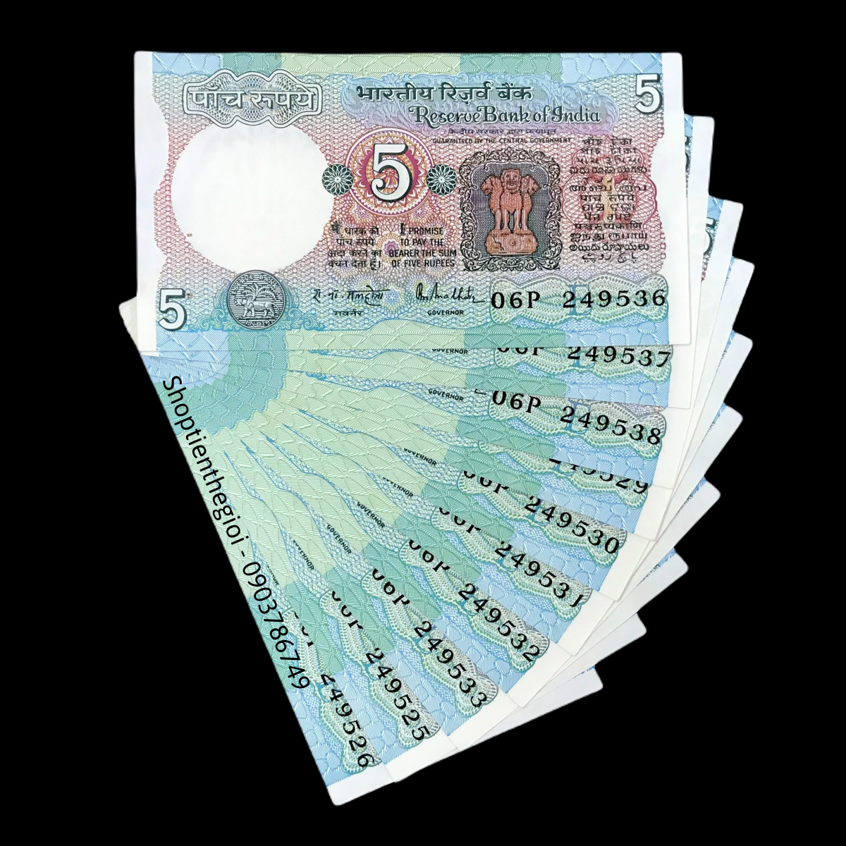 India - Ấn Độ 5 Rupee 1975 AUNc - SP001609