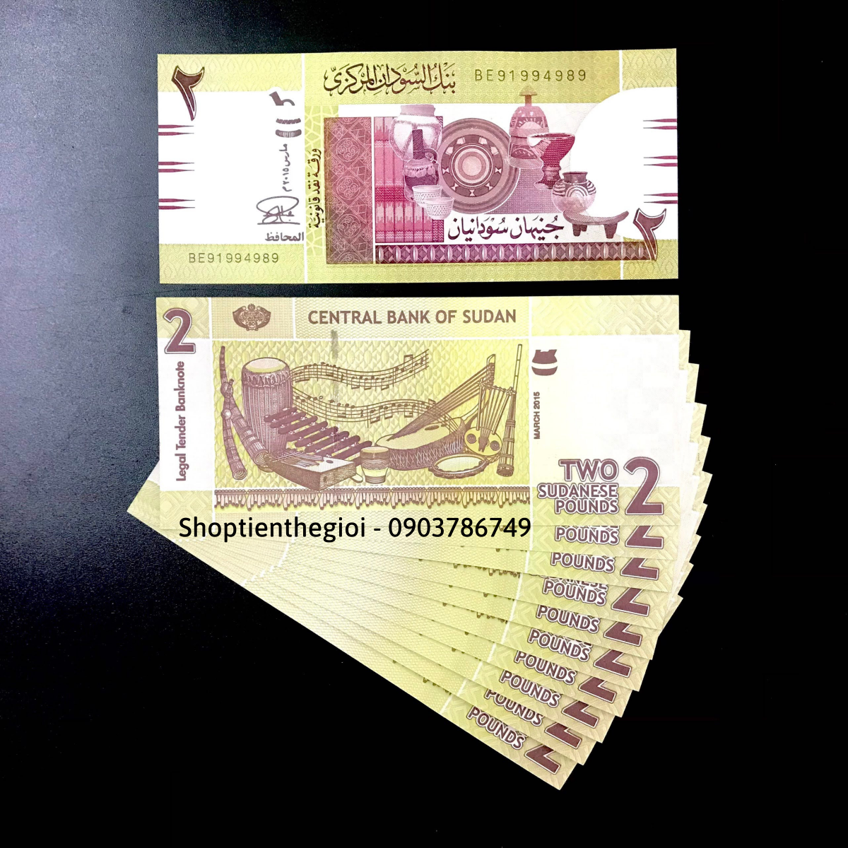 Sudan 2 Pound 2011 UNC - TT000448