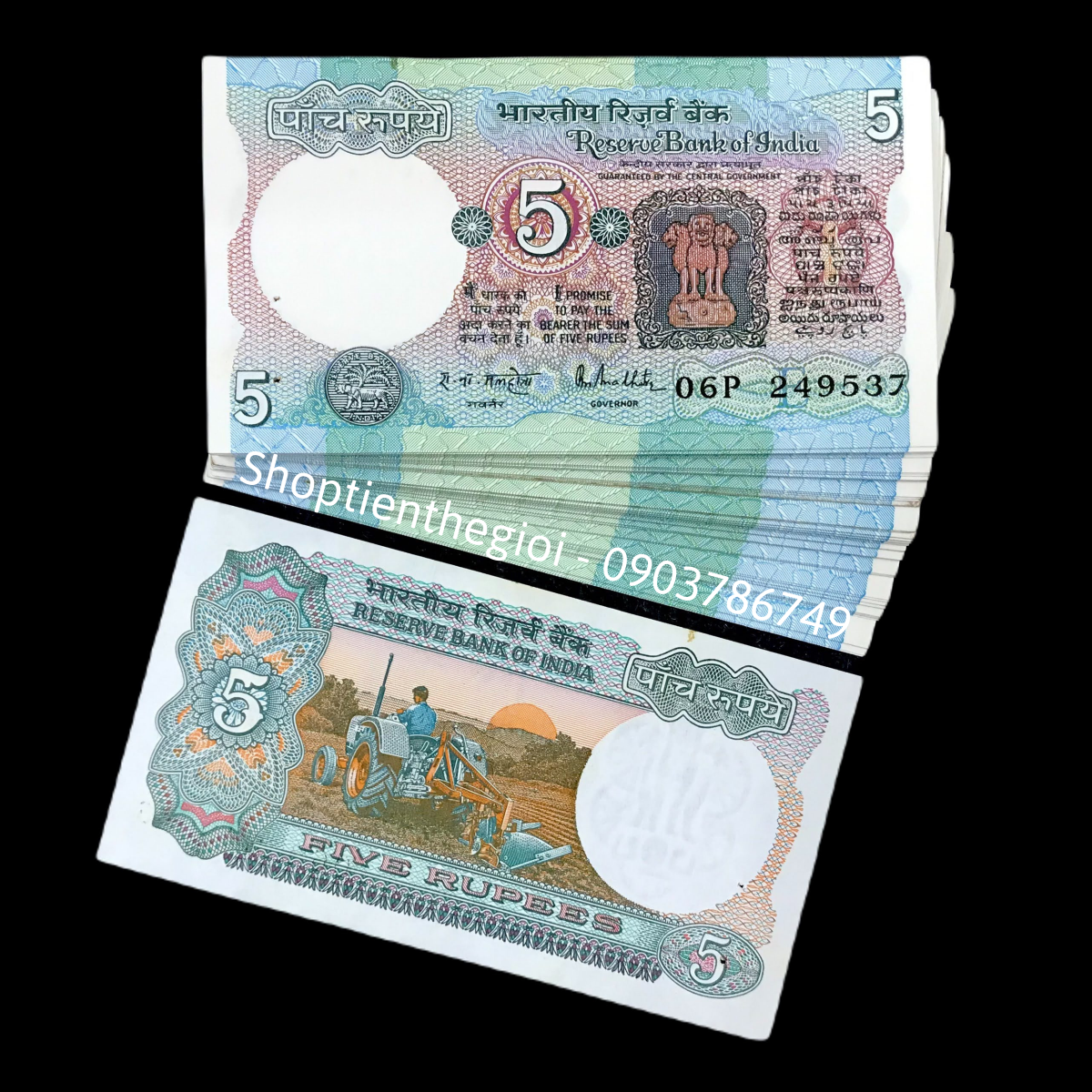 India - Ấn Độ 5 Rupee 1975 AUNc - SP001609