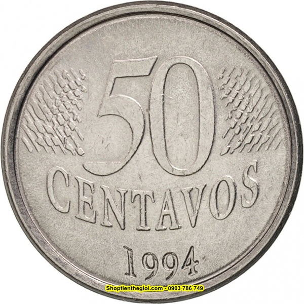 Xu Brasil 50 Centavos 1994-1995 - SP002214