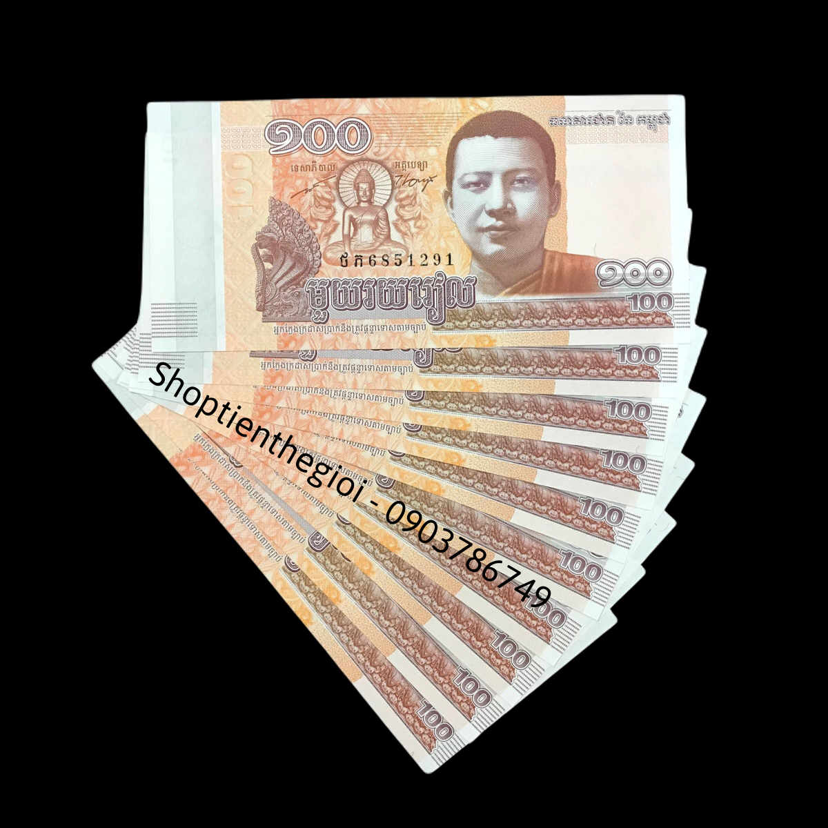 Cambodia - Campuchia 100 riels 2014 UNC - TT000263