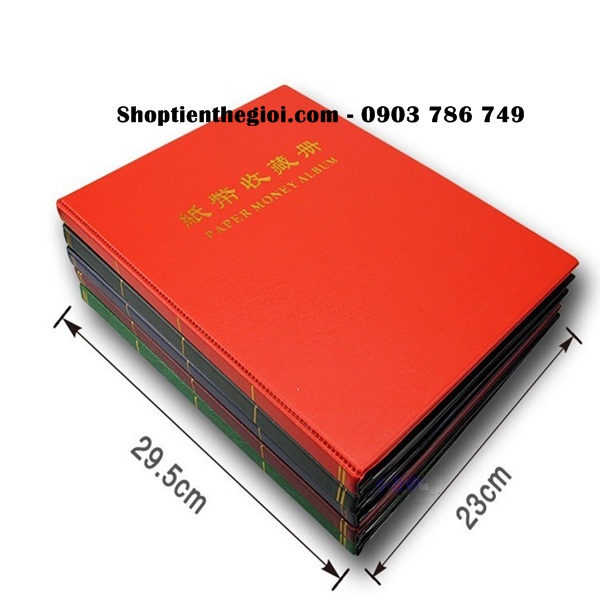 Album tiền giấy 20 phơi 3 ngăn trong - AB000001