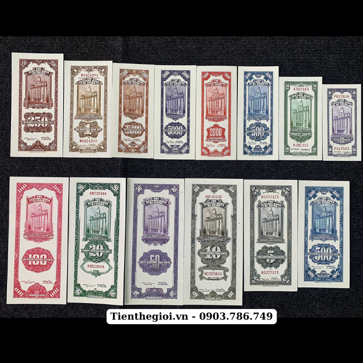 Bộ Lưu Niệm 14 tờ Trung Quốc Tôn Trung Sơn - SP008056