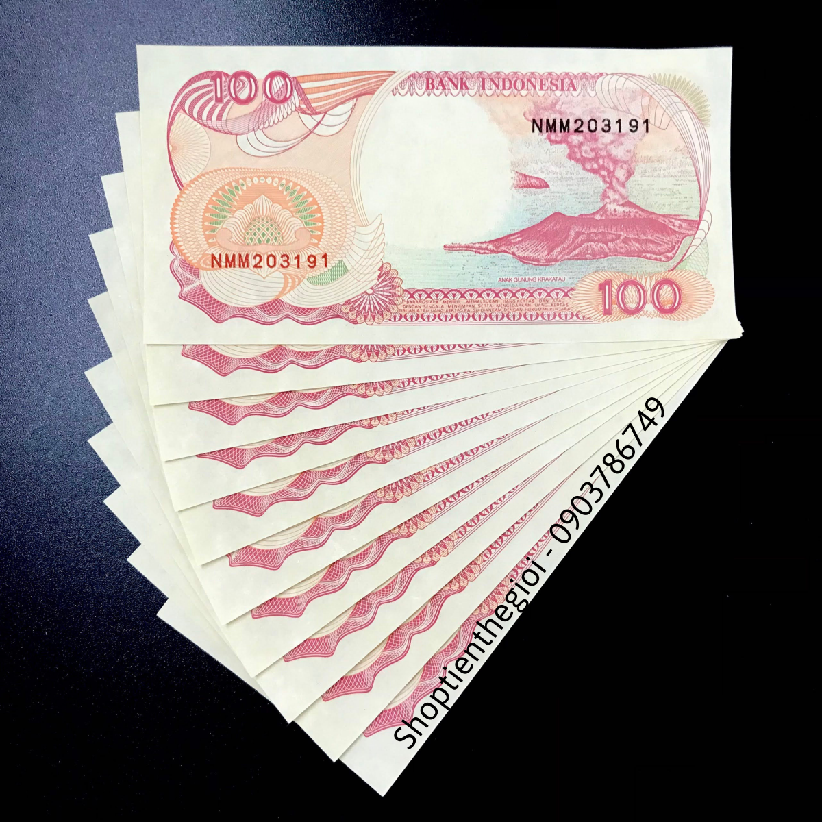 Indonesia 100 Rupiah 1992 UNC Thuận Buồm - TT000239