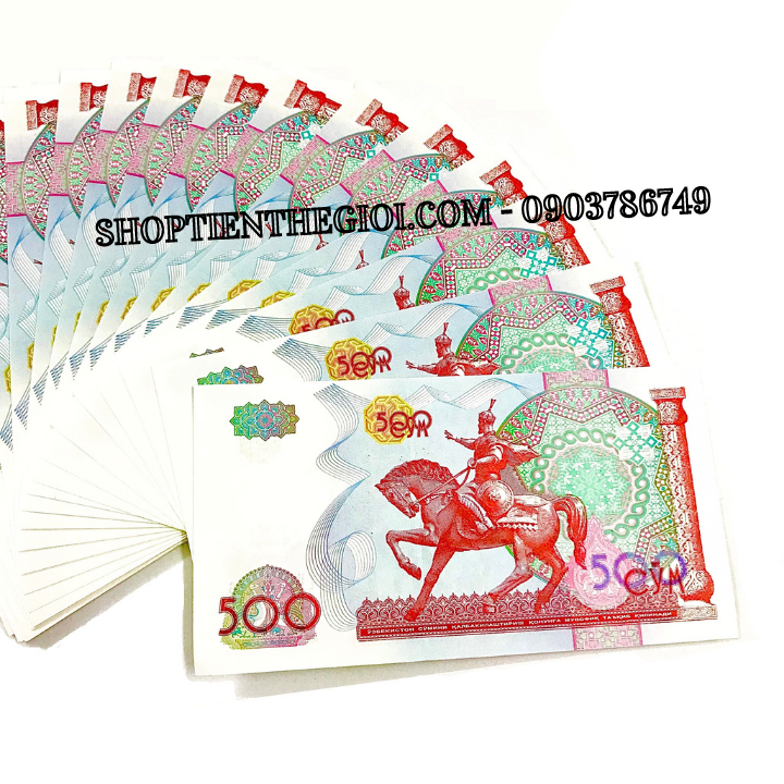 Thiệp Lì Xì Tết Mã Đáo Thành Công của Uzberkistan 