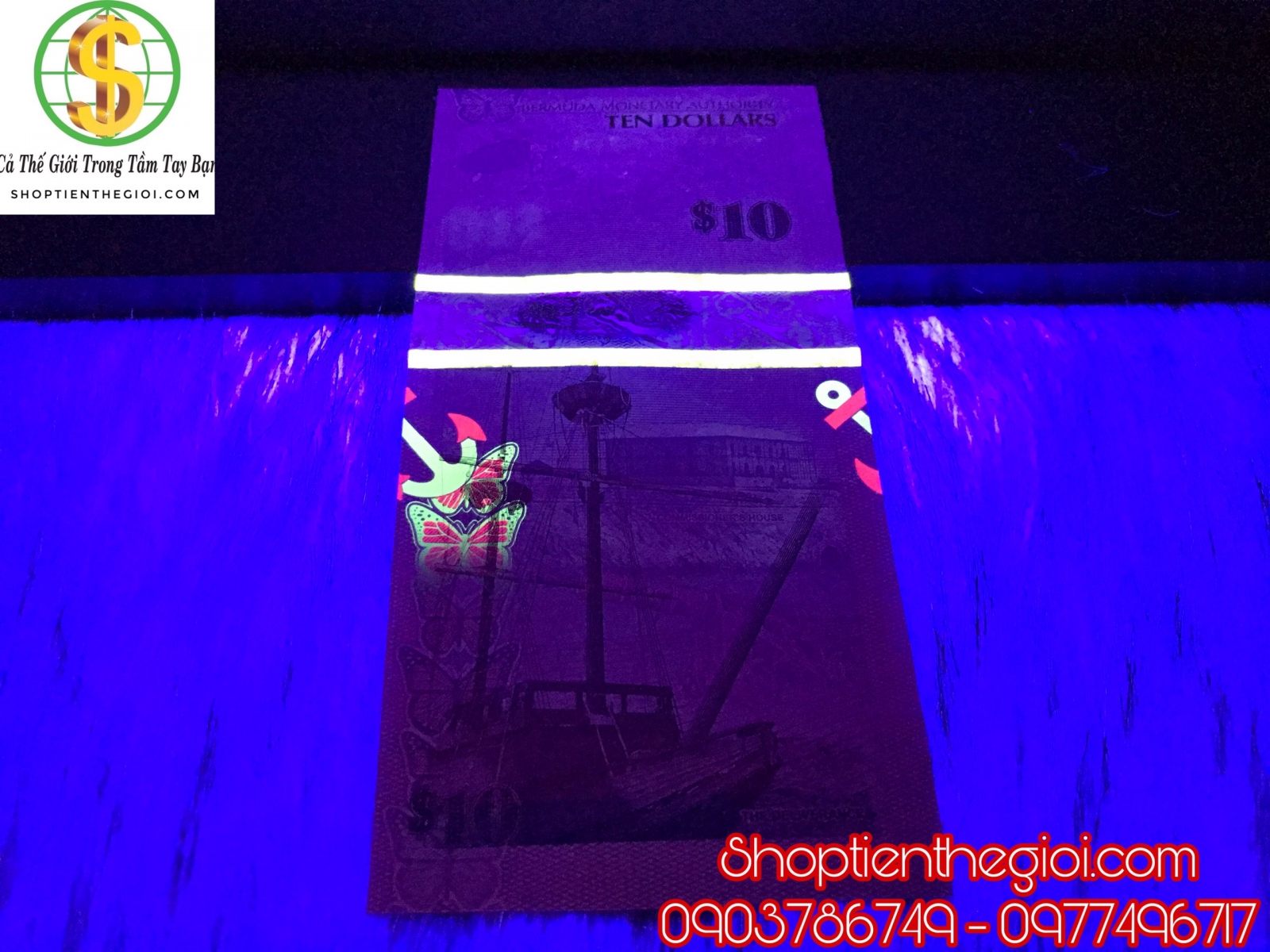 Bermuda 10 dollars 2009 UNC