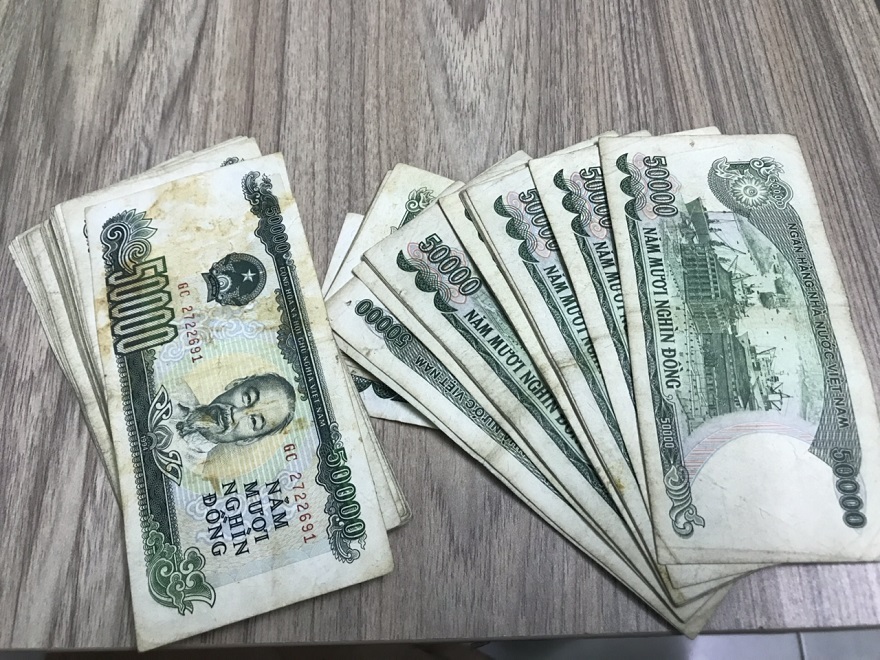 50.000 đồng 1994 chất lượng cũ 60%