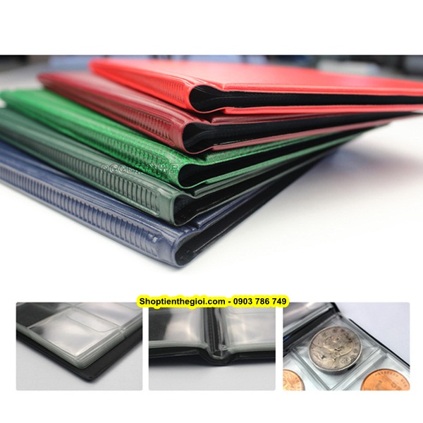 Album đựng tiền xu 420 ngăn cố định