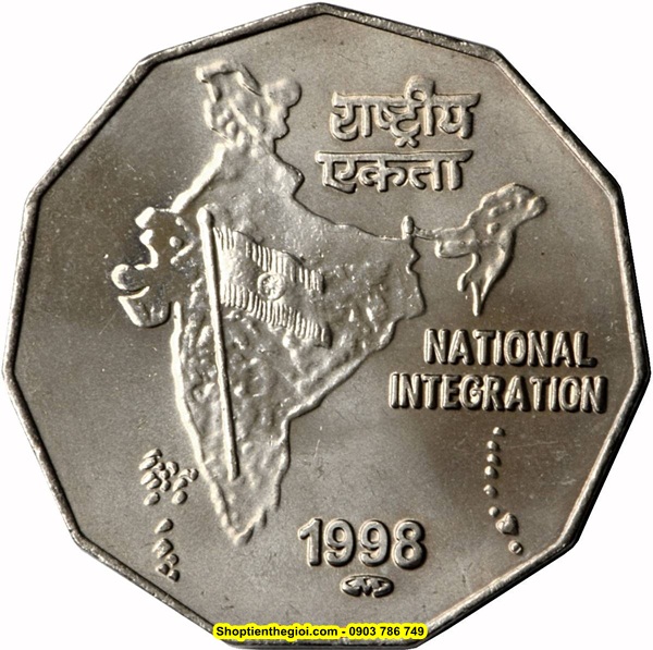 Xu India 2 Rupees 1992-2004 - SP002218