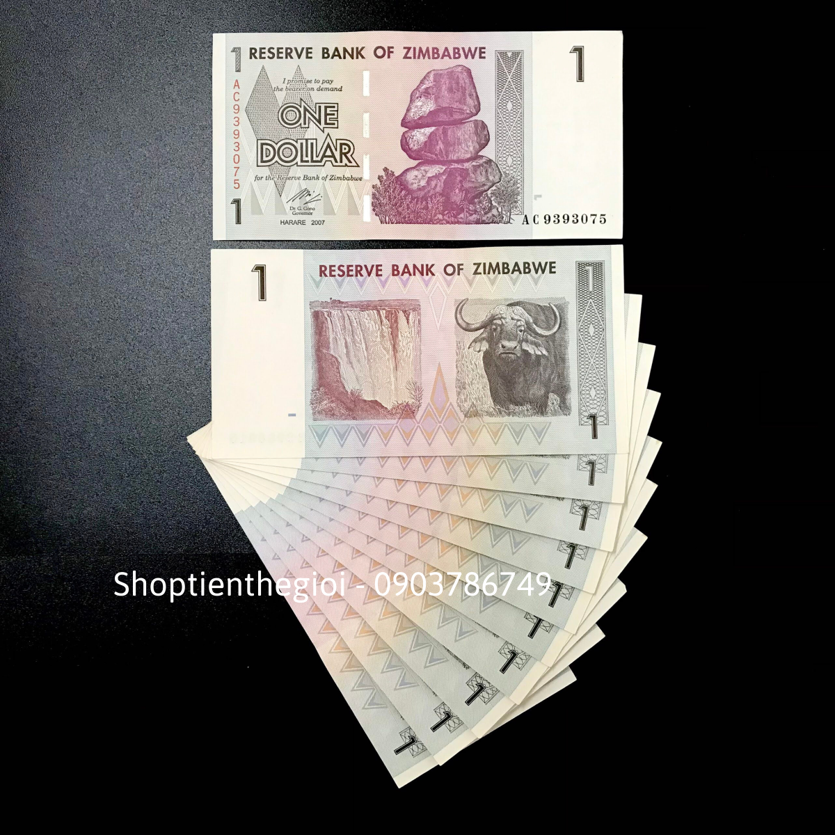 Zimbabwe 1 Dollar 2007 UNC - TT000462