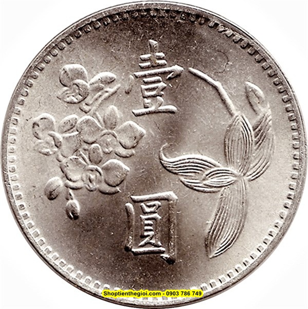 Xu Taiwan - Đài Loan 1 New Dollar 1960-1980 - SP002221