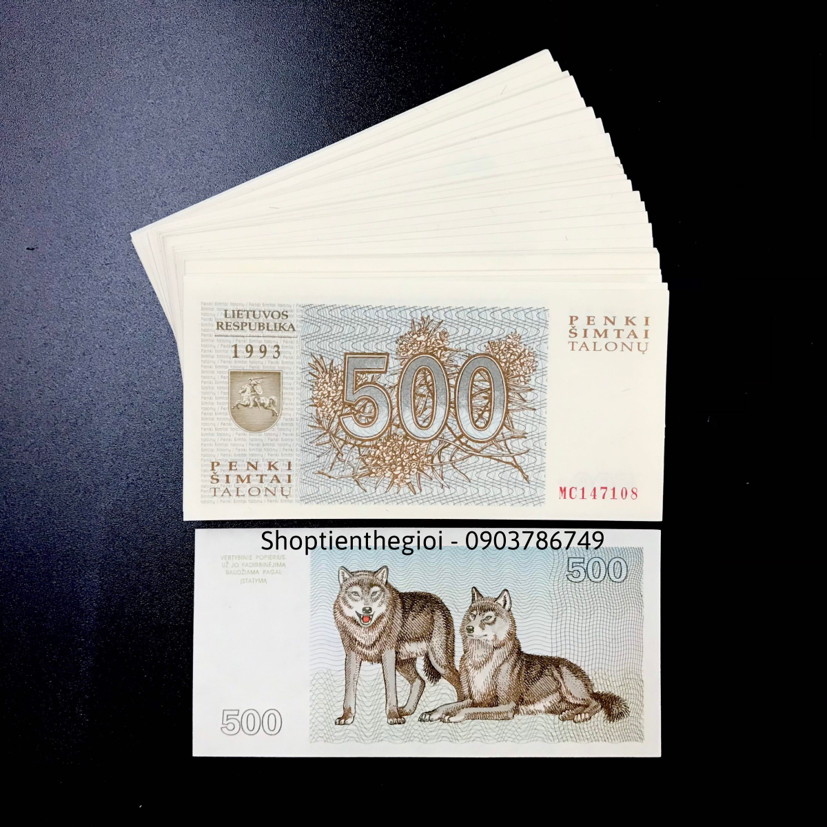 Lithuania 500 Talonu 1993 UNC - TT000744