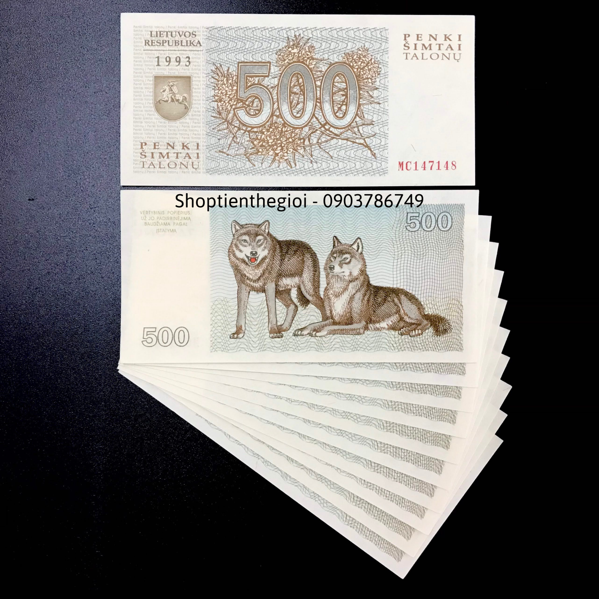 Lithuania 500 Talonu 1993 UNC - TT000744