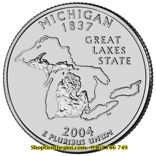 Xu USA - Mỹ bang Florida 1/4 Dollar 2004  -  SP002268