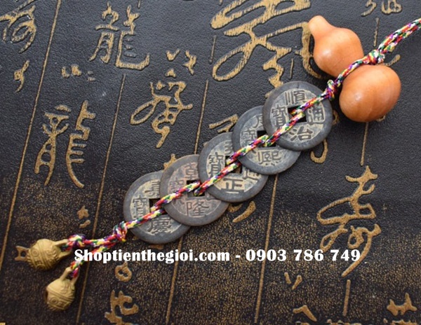 Dây Xu Ngũ Đế Phong Thủy - SP000207
