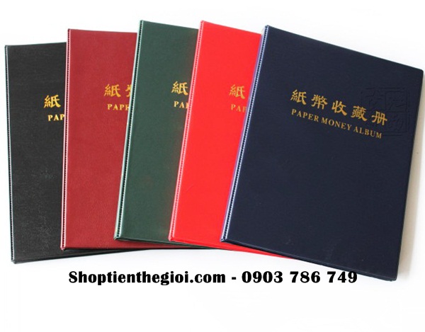 Album tiền giấy 20 phơi 3 ngăn trong - AB000001