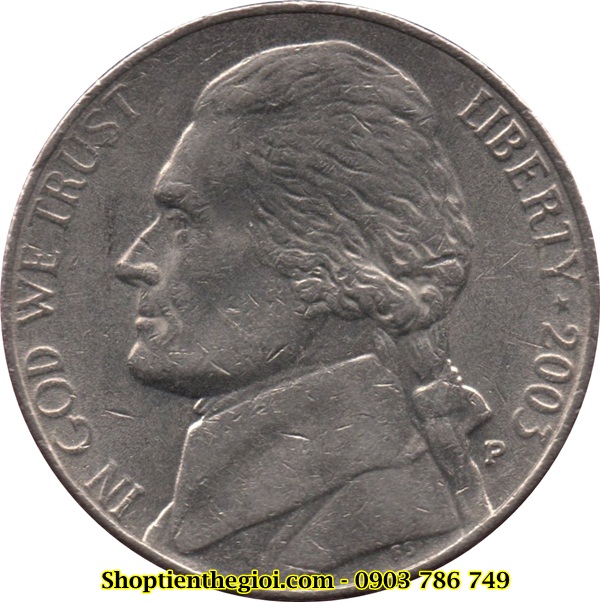 Xu USA - Mỹ 5 Cents 1938-2003 - SP002265