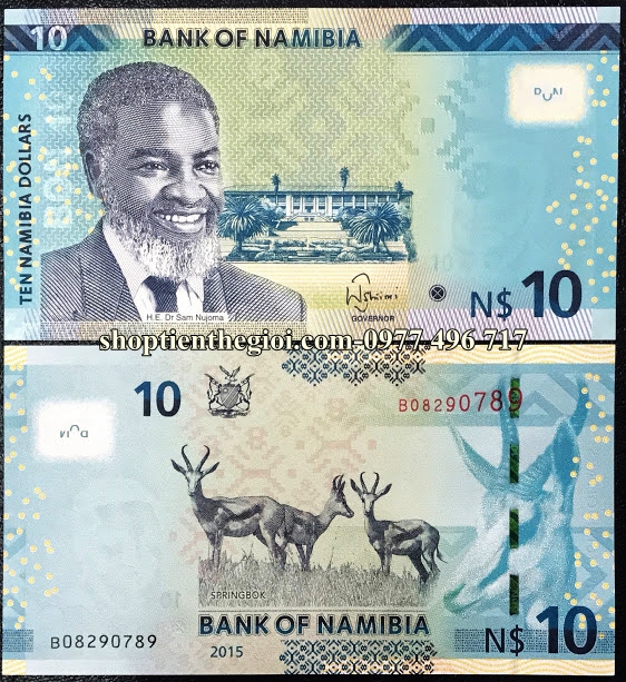 Namibia 10 Dollar 2012 UNC