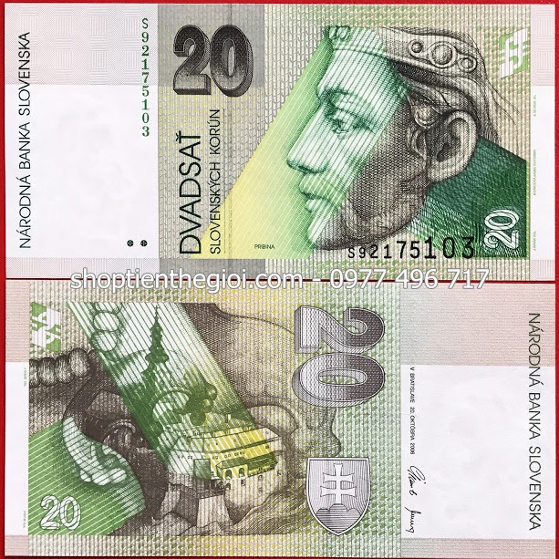 Slovakia 20 Korun 2006 UNC