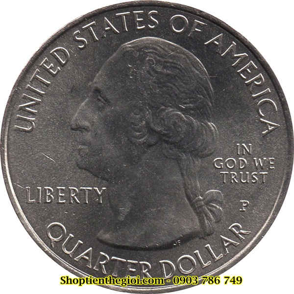 Xu USA - Mỹ bang Tây Virginia 1/4 Dollar 2016  -  SP002271