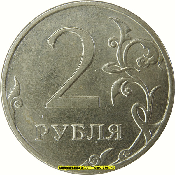 Xu Russia - Nga 2 Ruble 2002-2009 - SP002196