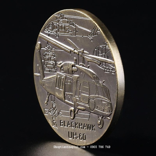 Xu Lưu Niệm Trực Thăng Black Hawk UH60 Mỹ - SP002418