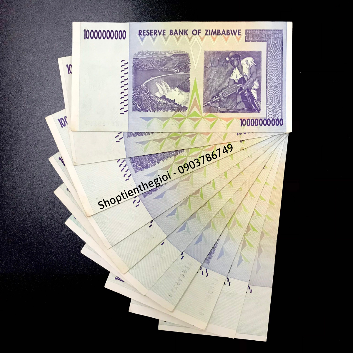 Zimbabwe 10 tỷ Dollar 2008 - TT000463