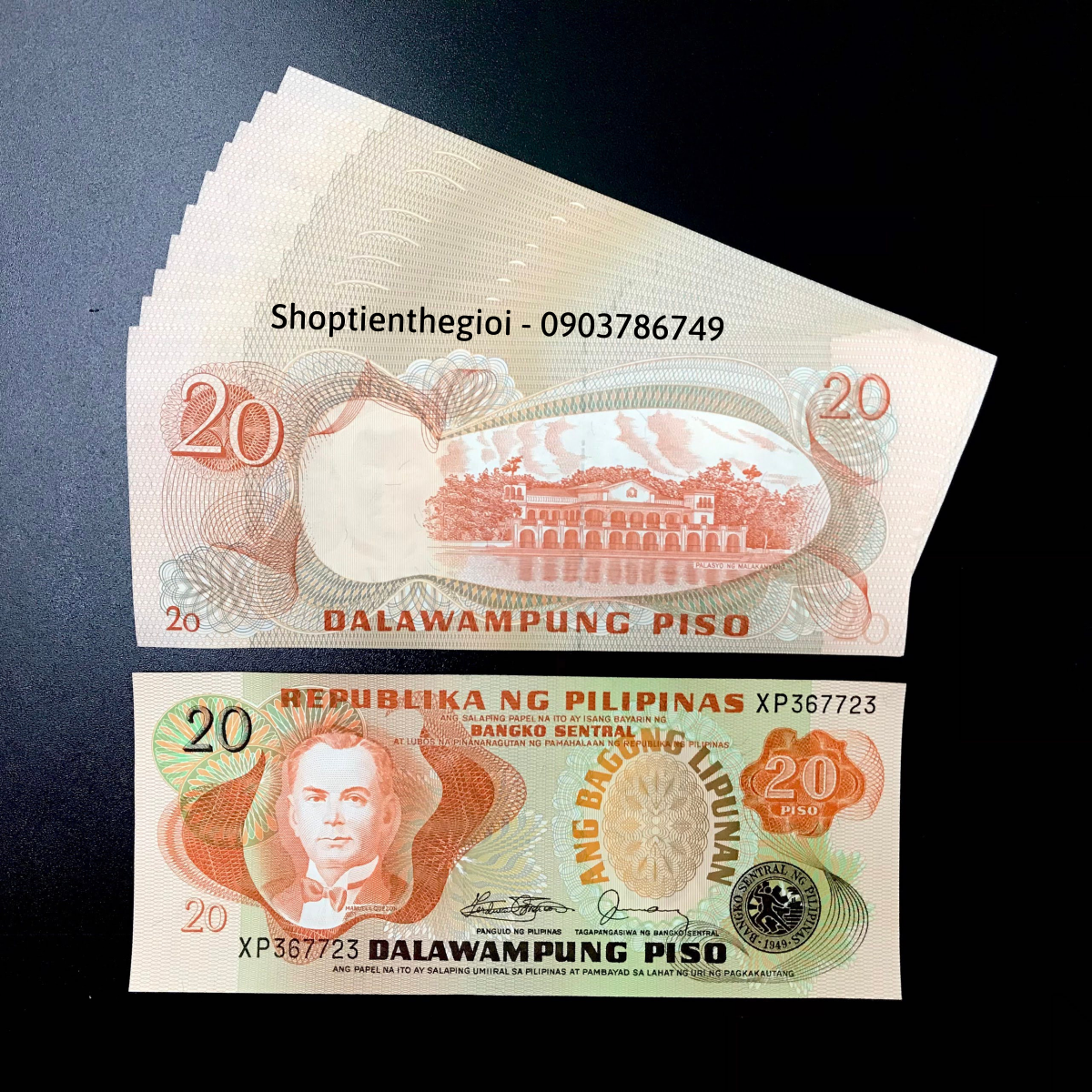 Philippines 20 Piso 1969 UNC - TT000115