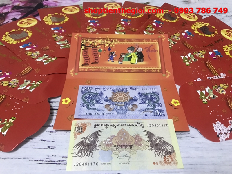 Combo 5 cặp tiền phong thủy “Long Phụng Sum Vầy” cặp tiền may mắn cho các cặp đôi yêu nhau