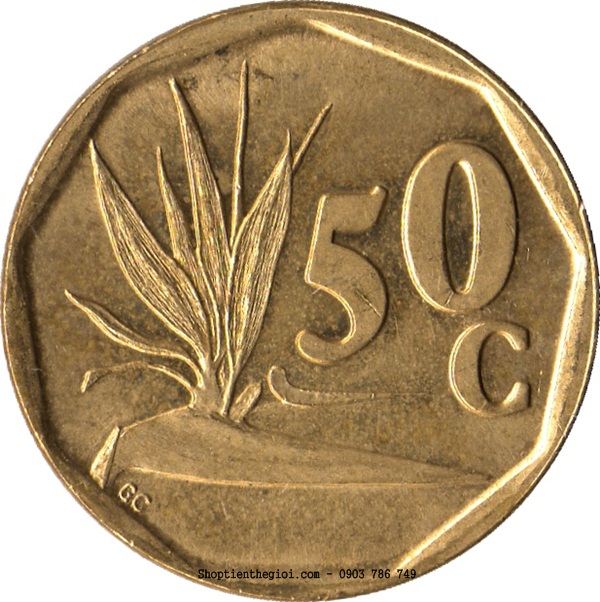Xu South Africa - Nam Phi 50 Cent 1990-1995 - SP002234