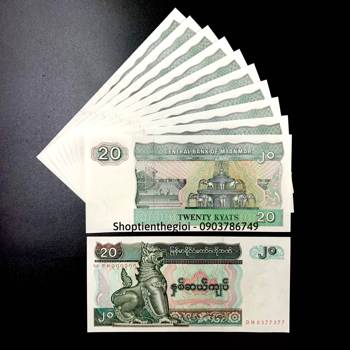 Myanmar 20 Kyats 1996 UNC - TT000136