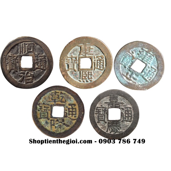 Dây Xu Ngũ Đế Phong Thủy - SP000207