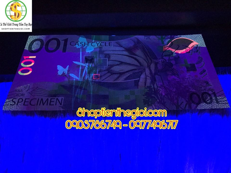 Switzerland - Thụy Sĩ 001 cash cycle specimen UNC