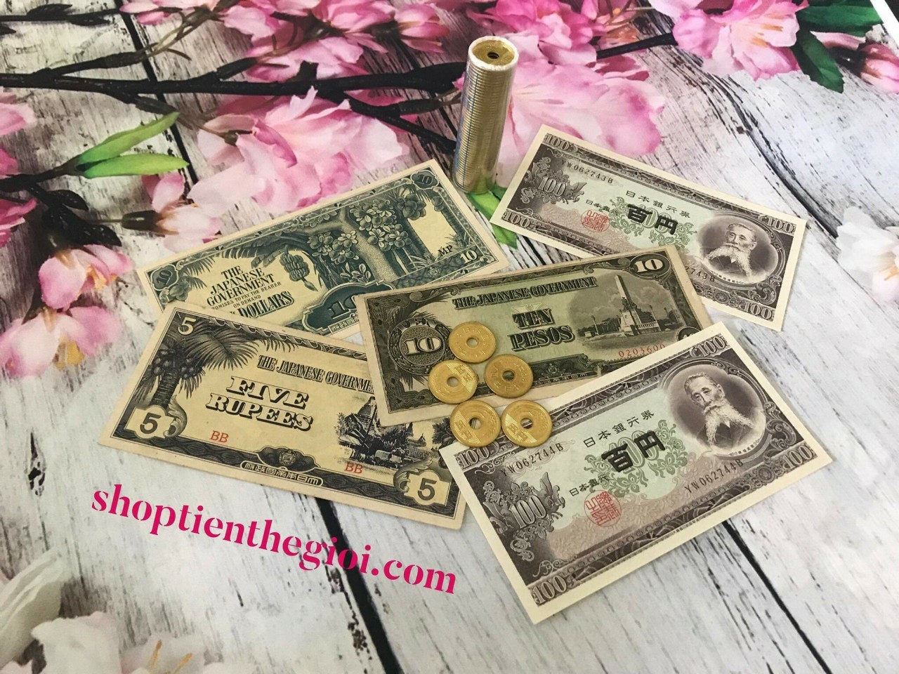 Những tờ tiền xưa Nhật Bản