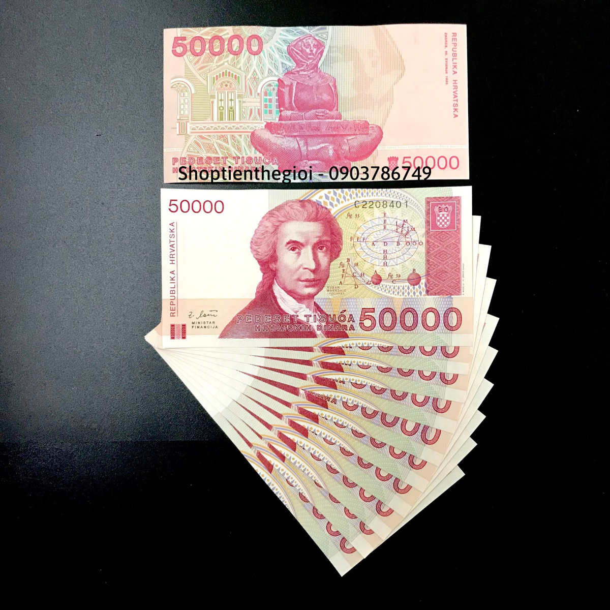 Croatia 50.000 Kuna 1991 UNC - TT000687