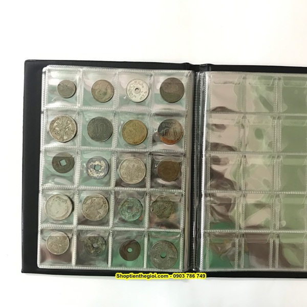 Album Tiền Xu 200 Ngăn Không Holder - SP001185