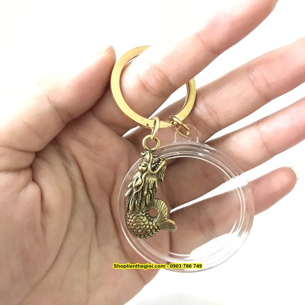 MÓC KHÓA CÁ CHÉP HÓA RỒNG - SP001519