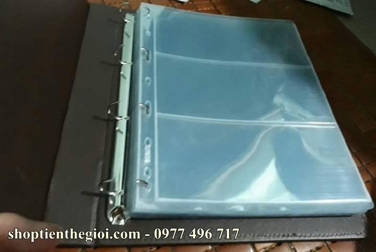 Album PCCB đựng tiền kèm phơi